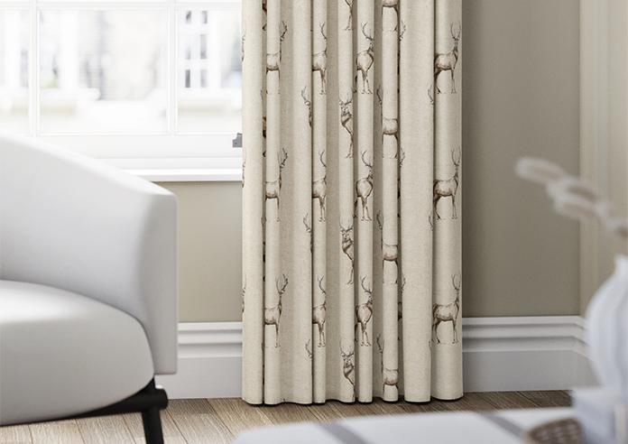 Glencoe, Natural - Made to Measure Curtains - Image 5